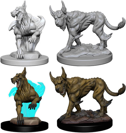 D&D Unpainted - Blink Dogs