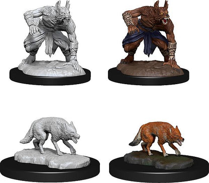 D&D Unpainted - Jackalwere & Jackal