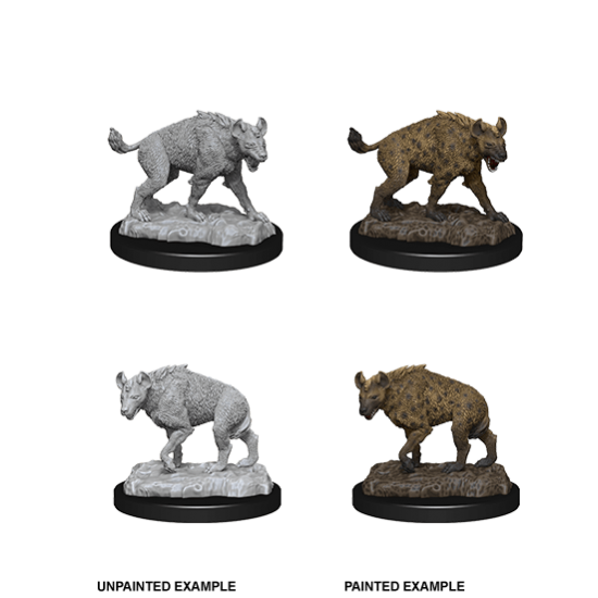 D&D Unpainted - Hyenas