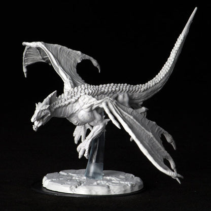 D&D Unpainted - Young White Dragon