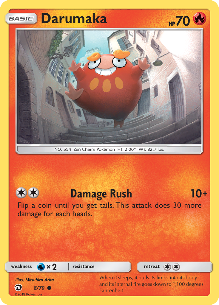 Darumaka (8/70) [Sun & Moon: Dragon Majesty]