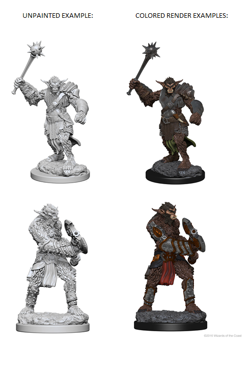 D&D Unpainted - Bugbears