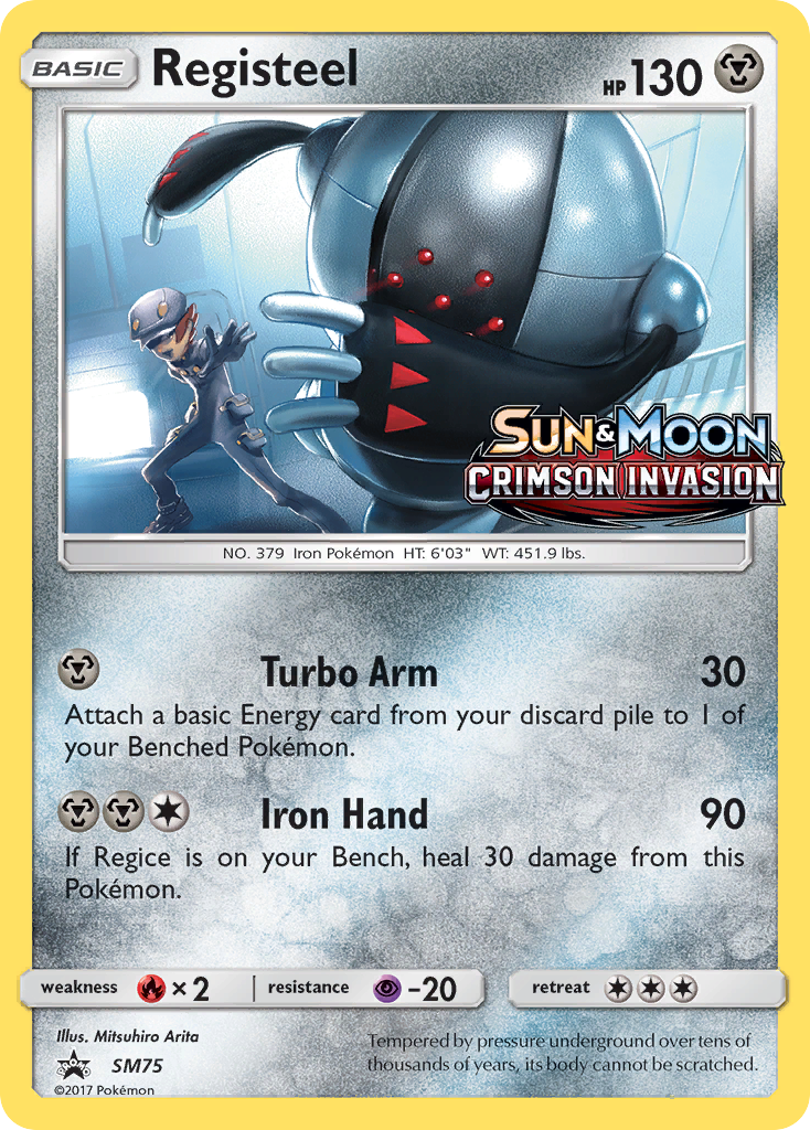 Registeel (SM75) [Sun & Moon: Black Star Promos]