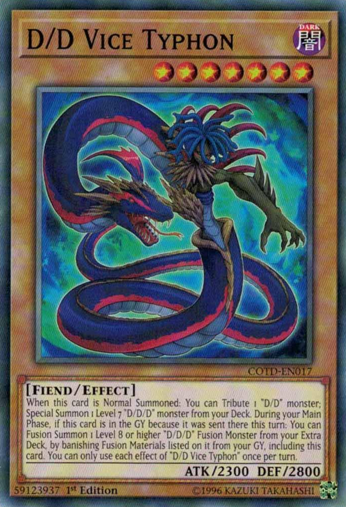 D/D Vice Typhon [COTD-EN017] Common