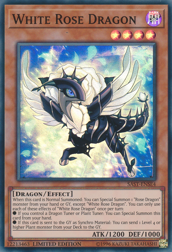 White Rose Dragon [SAST-ENSE4] Super Rare