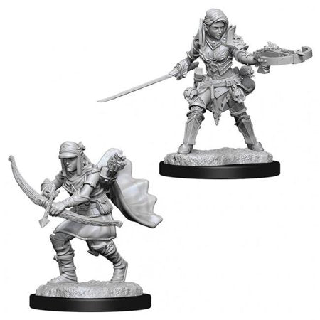 D&D Unpainted - Half-Elf Ranger Female PF