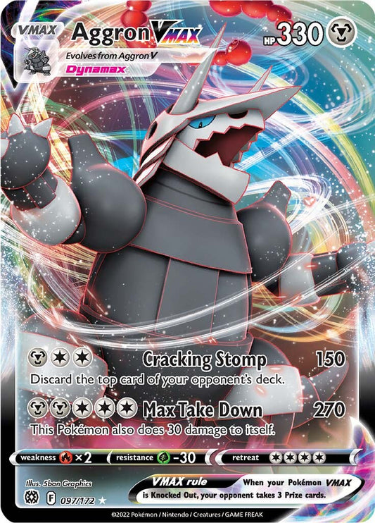 Aggron VMAX (097/172) [Sword & Shield: Brilliant Stars]