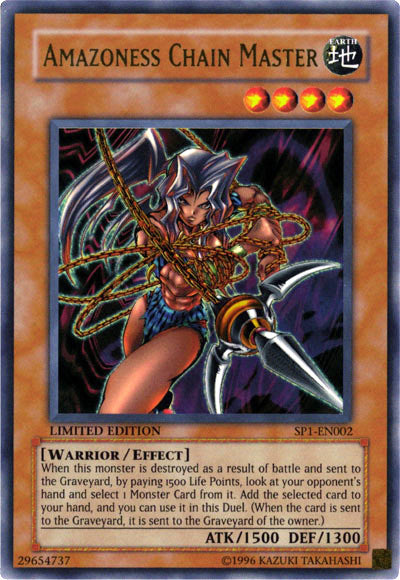 Amazoness Chain Master [SP1-EN002] Ultra Rare