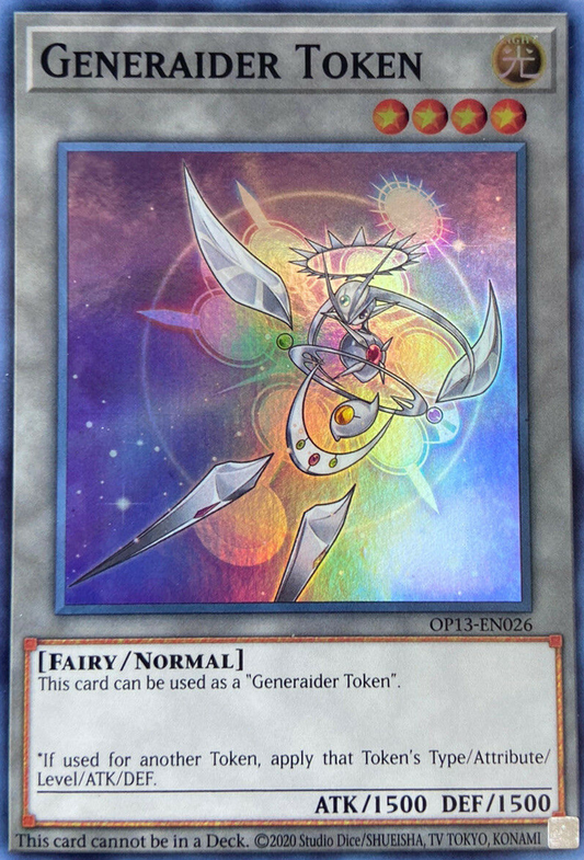 Generaider Token [OP13-EN026] Super Rare