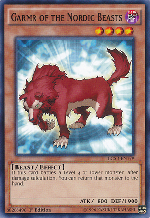 Garmr of the Nordic Beasts [LC5D-EN179] Common