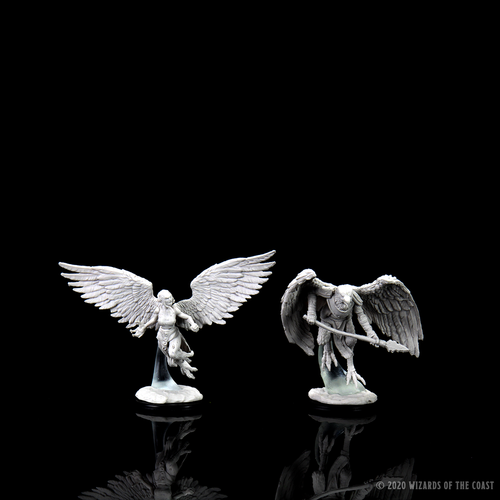 D&D Unpainted - Harpy & Aarakocra