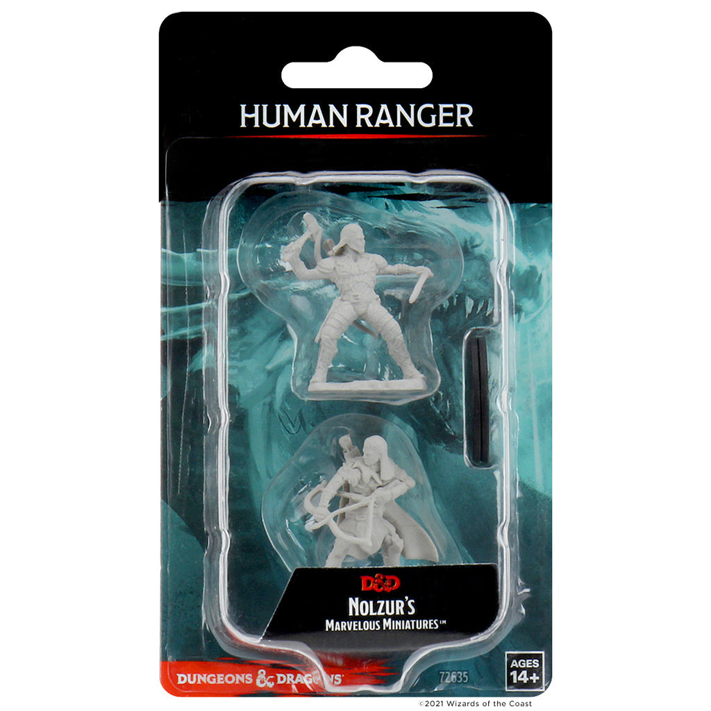 D&D Unpainted - Human Ranger Male