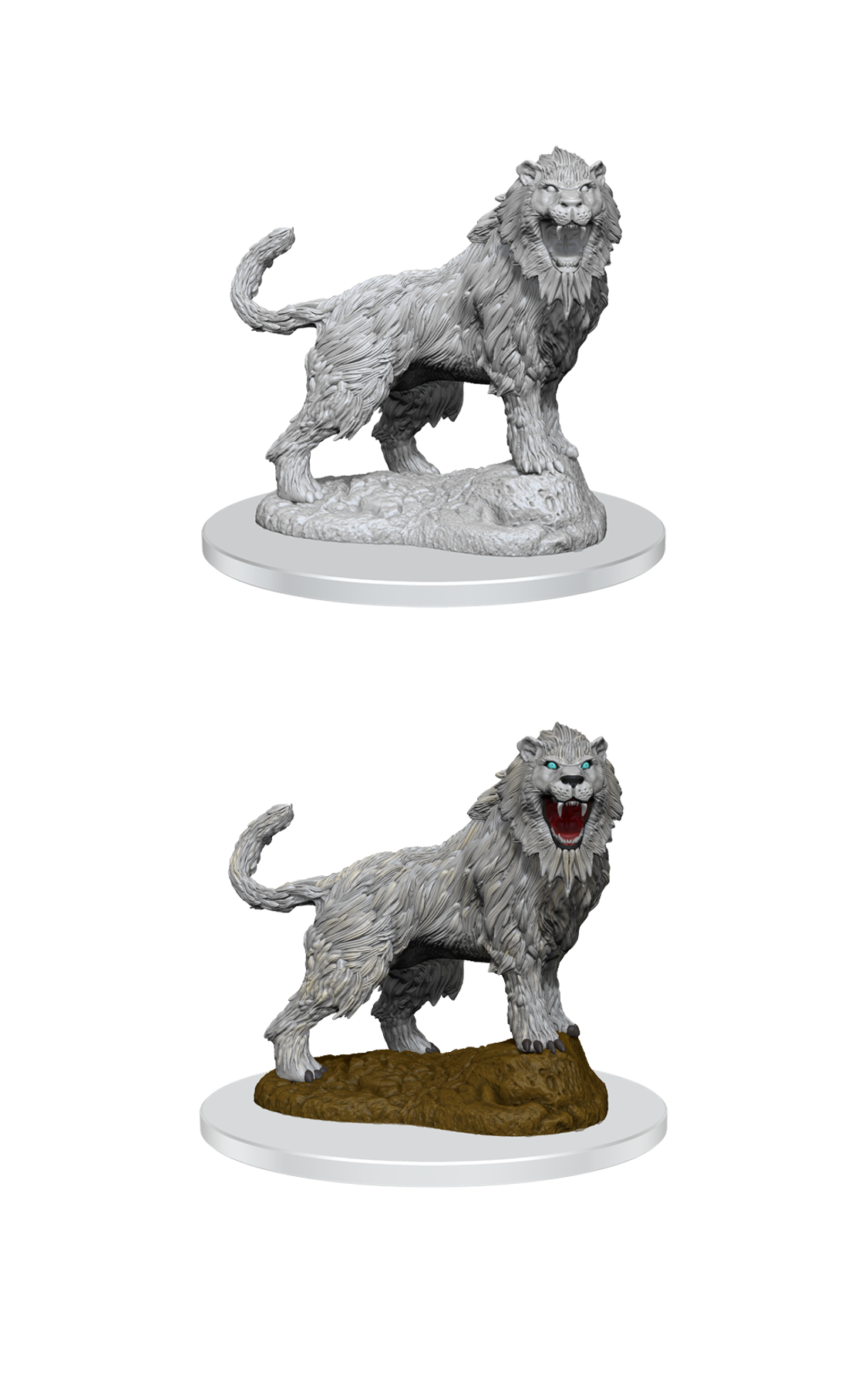 D&D Unpainted - Crag Cat