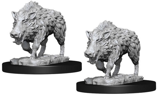 D&D Unpainted - Wild Boar