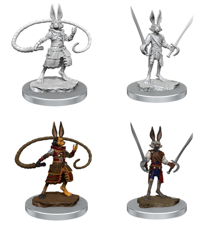 D&D Unpainted - Harengon Rogues