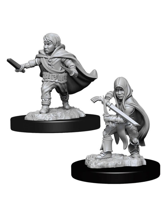 D&D Unpainted - Halfling Rogue Male