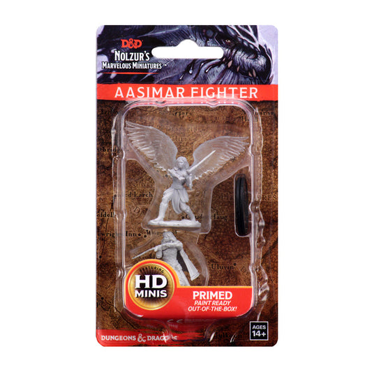 D&D Unpainted - Aasimar Fighter Female