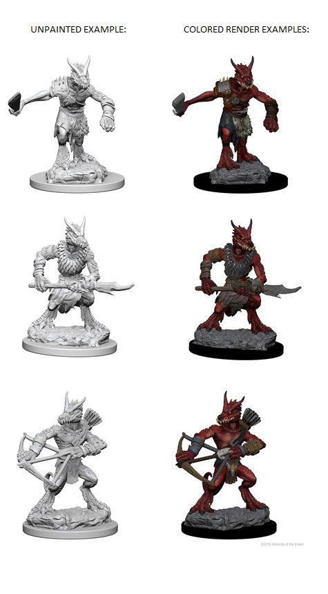 D&D Unpainted - Kobolds