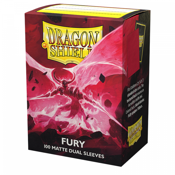 Dragon Shield Dual Matte Sleeves Fury 100CT