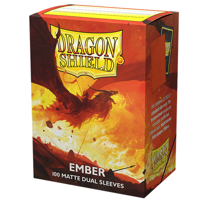 Dragon Shield Dual Matte Sleeves Ember 100CT