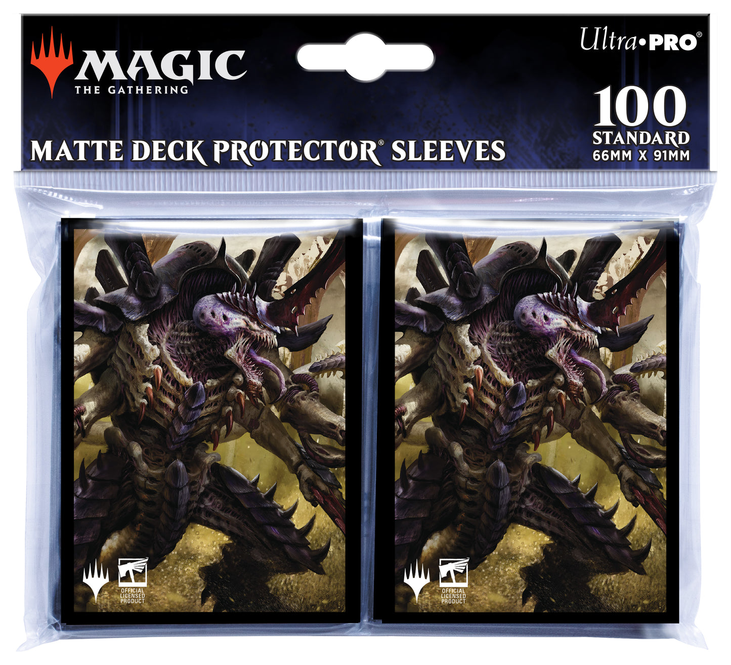 UP Warhammer 40K Commander The Swarmlord Sleeves 100CT