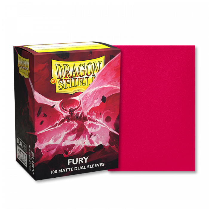 Dragon Shield Dual Matte Sleeves Fury 100CT