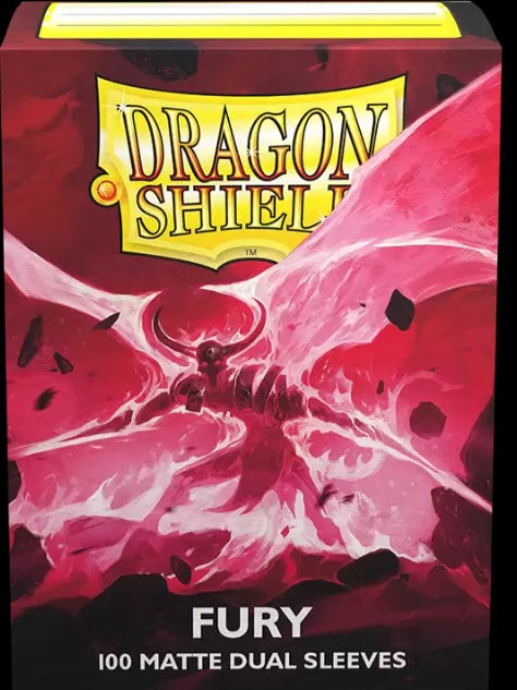 Dragon Shield Dual Matte Sleeves Fury 100CT