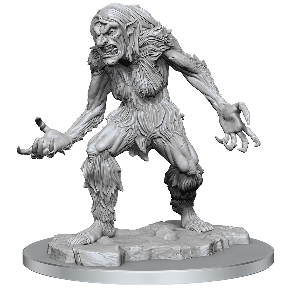 D&D Unpainted - Ice Troll