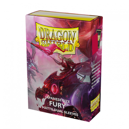 Dragon Shield Japanese Dual Matte Sleeves Fury 60CT