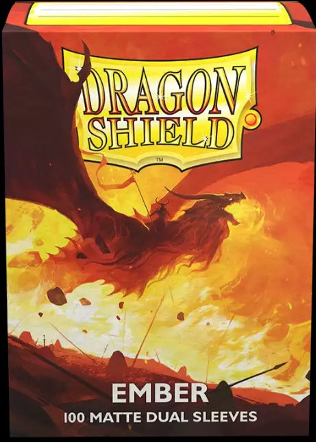 Dragon Shield Dual Matte Sleeves Ember 100CT