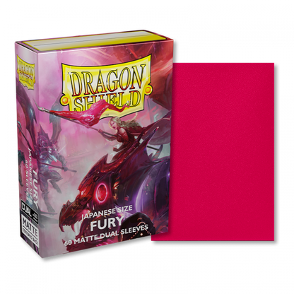 Dragon Shield Japanese Dual Matte Sleeves Fury 60CT