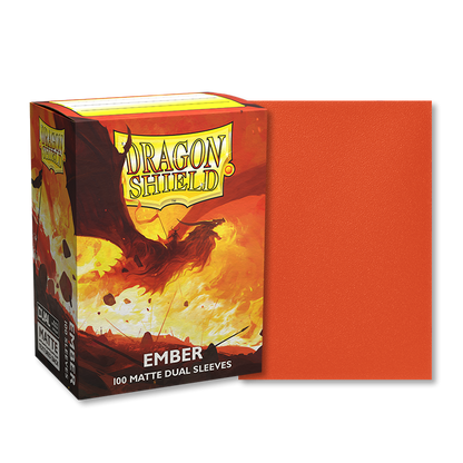 Dragon Shield Dual Matte Sleeves Ember 100CT