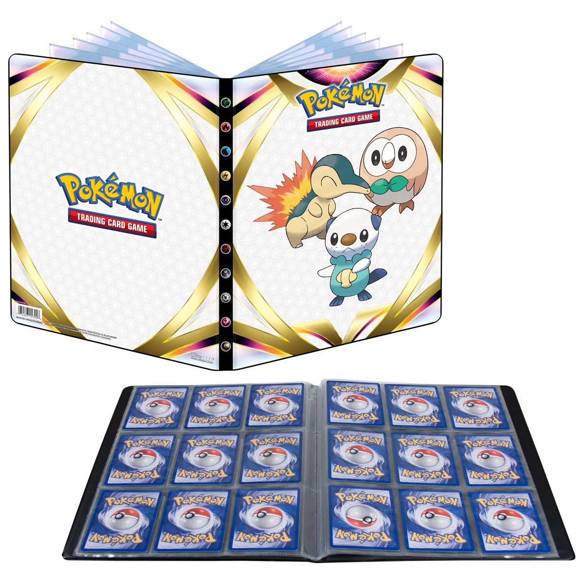 UP Sword and Shield 10 Pokemon Portfolio 9PKT