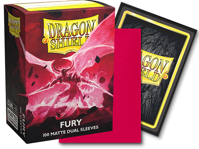 Dragon Shield Dual Matte Sleeves Fury 100CT