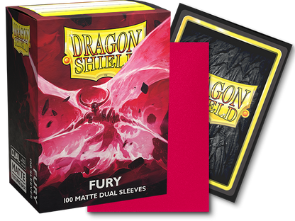 Dragon Shield Dual Matte Sleeves Fury 100CT