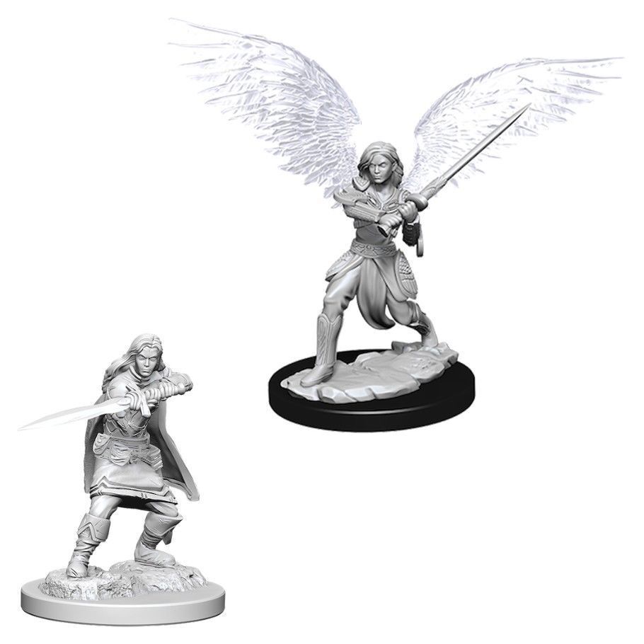 D&D Unpainted - Aasimar Fighter Female