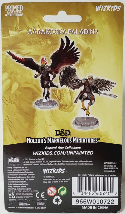 D&D Unpainted - Aarakocra Paladins