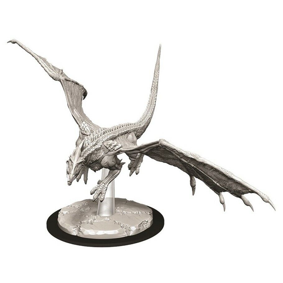 D&D Unpainted - Young White Dragon