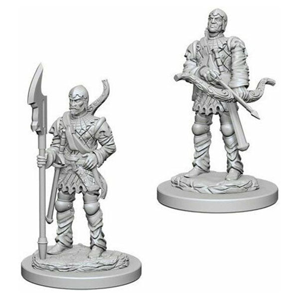 D&D Unpainted - Town Guards PF