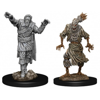 D&D Unpainted - Scarecrow & Stone Cursed