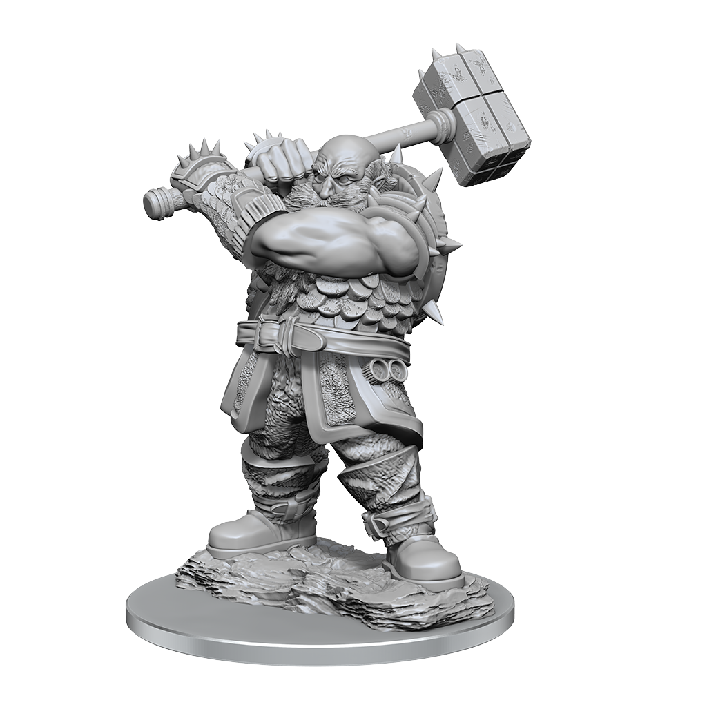 D&D Unpainted - Enlarged Duergar