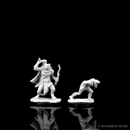 D&D Unpainted - Wererat & Weretiger