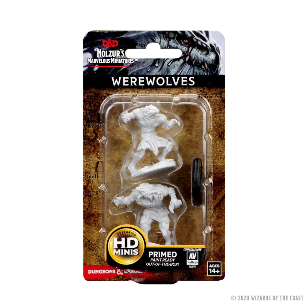 D&D Unpainted - Werewolves