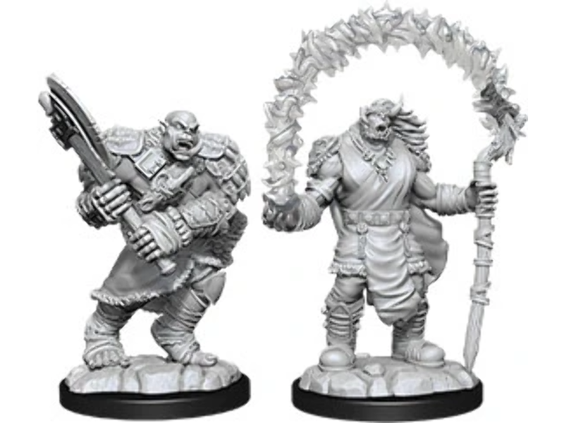 D&D Unpainted - Orc Adventurers