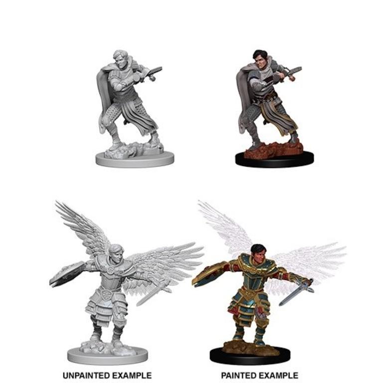 D&D Unpainted - Aasimar Fighter Male