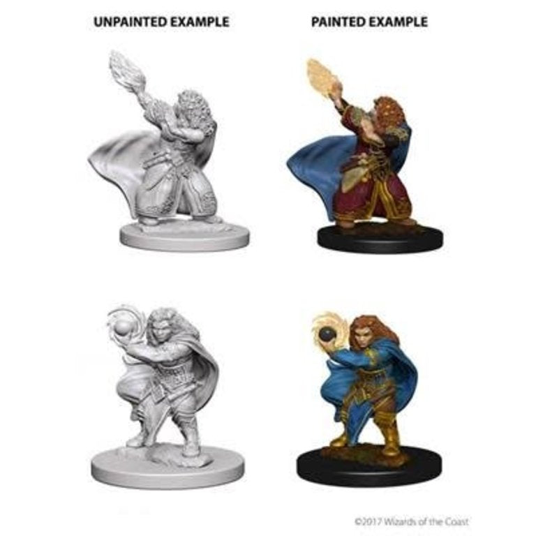 D&D Unpainted - Dwarf Wizard Female