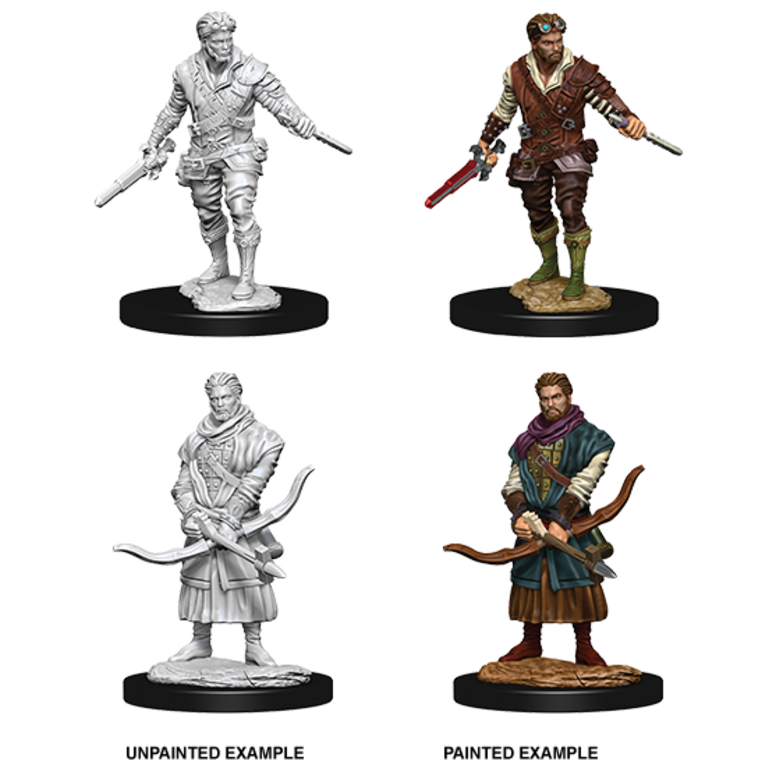 D&D Unpainted - Human Rogue Male