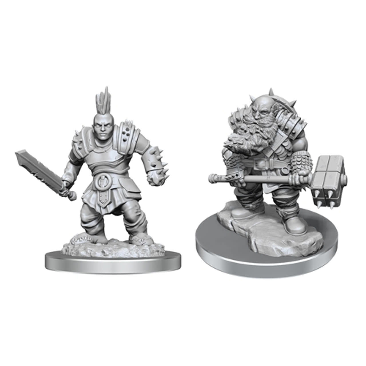 D&D Unpainted - Duergar Fighters