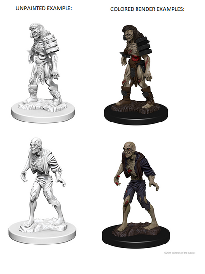 D&D Unpainted - Zombies